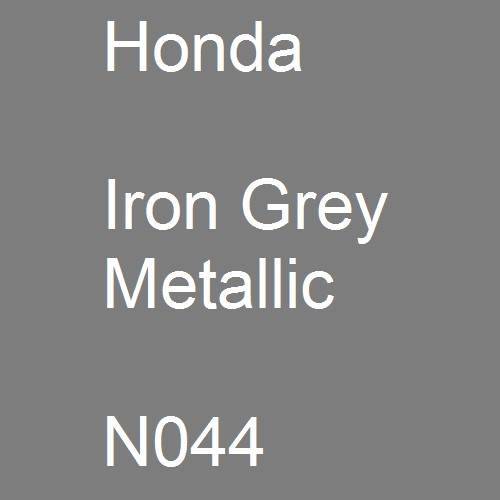 Honda, Iron Grey Metallic, N044.